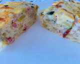 Foto del paso 6 de la receta: Pastel de calabacín con queso y bacon