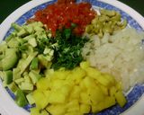 Foto del paso 1 de la receta Tartar de Bacalao marinado con mango y aguacate