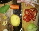Foto langkah ke 1 dari resep Mpasi 4 bintang ceker (7 bulan).