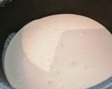 A picture of step 1 of Quick Lime Cream Sauce.