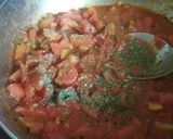 A picture of step 7 of Sweet and sour tomato.