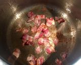Foto del paso 2 de la receta: Crema de Plátano con "Arañitas" y Trocitos de Tocineta Crujiente