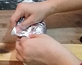 A picture of step 18 of Afghani Burger.