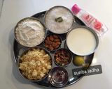 A picture of step 1 of Rabri Malpua.