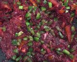 A picture of step 2 of Maisur masala gravy.