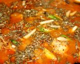 A picture of step 8 of Kadai Chicken.