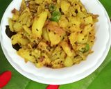 A picture of step 5 of Kakrol Dry Sabji.