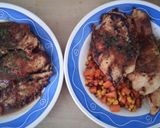 Foto del paso 4 de la receta: Filetitos de Pollo a la Plancha en Salsa Barbacoa Coreana y Naranja con Verduritas al Wok