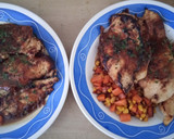 Foto del paso 4 de la receta: Filetitos de Pollo a la Plancha en Salsa Barbacoa Coreana y Naranja con Verduritas al Wok