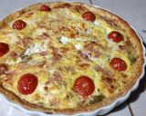 Foto del paso 4 de la receta: Tarta de jamón y queso con huevo batido 🤩🤩