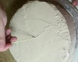 A picture of step 8 of Chocolate theme cake.