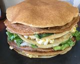 Foto del paso 6 de la receta: Torta de verduras y pollo en panqueques