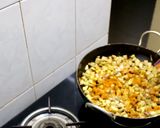 A picture of step 5 of Elephant yam fry - Suran fry - Senai kilangu varuval.