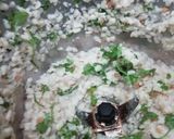 A picture of step 3 of Ulundhu Vadai.