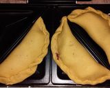 Foto del paso 2 de la receta: Quesadillas con queso feta y mermelada de arándanos