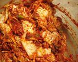 A picture of step 7 of Kimchi.
