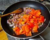 Indiai, Spenót, brokkoli egytálétel (Saag) recept fázis 3 fotója