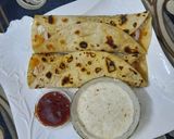 A picture of step 7 of Yummy smoky chicken boti roll without barbequing.