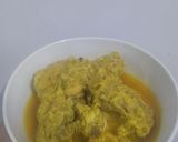 Foto langkah ke 7 dari resep Kari Ayam Lumut Telur (bisa jadi menu MPASI 16 bulan).