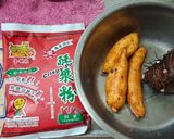 ［在家也能做］酥炸芋頭地瓜籤的食譜步驟1照片