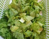 Hình bước làm 2 của món Cải bẹ xanh nấu tôm