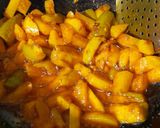 A picture of step 6 of Bihari Style Dry Parwal Aloo Masala.