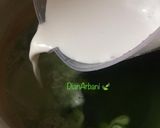 Foto langkah ke 2 dari resep Puding Pandan Super Creamy 🍃.