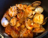 รูปขั้นตอนการทำที่ 2 ของ Seafood Soondubu (Korean Soft Tofu Stew)