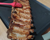 Foto del paso 5 de la receta: Costillas de cerdo con salsa barbacoa-miel