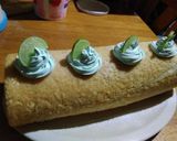 Foto del paso 17 de la receta: Jelly Roll relleno de crema pastelera de limón 🍋✨