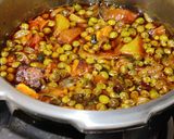 A picture of step 3 of Aloo matar paneer ki sabzi.