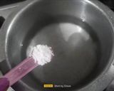 A picture of step 1 of Surti Masala khichu (Gujarati Rice Flour Khichu).