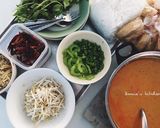 รูปขั้นตอนการทำที่ 8 ของ ขนมจีนน้ำยาปลาช่อน