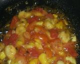 A picture of step 2 of Stuffed Caramalized Mix Fruits Colourful Paratha.