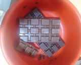 صورة لخطوة 1 من وصفة موس الشوكولاتة - Mousse ou chokolate