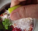 A picture of step 2 of Seasonal Fresh Plum Mojito.