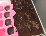 Foto langkah ke 2 dari resep Choccolate peanut butter bites #keto #fatbombs.