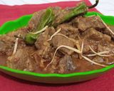A picture of step 6 of Peshawari Beef Karahi.
