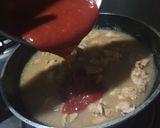 A picture of step 5 of Chilli chicken.