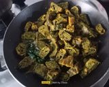 A picture of step 10 of Fiber Rich Palak Patra (Spinach leaves Patra).