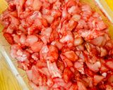 A picture of step 1 of Homemade chicken ham (in a ham maker).