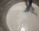 A picture of step 2 of Rose Vanilla marble Cake.