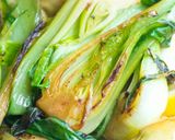 A picture of step 1 of Bok-choy leaves recipes.