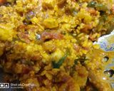 A picture of step 9 of Paneer capsicum.