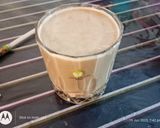 A picture of step 2 of Cold coffee with ice cream.