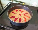 Foto del passaggio 5 della ricetta Torta integrale fragole e pistacchi veloce e golosa