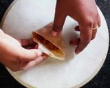 A picture of step 6 of Onion samosa.