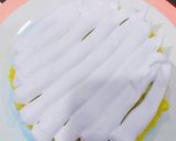 Hình bước làm 5 của món Bánh sinh nhật nhân sầu riêng