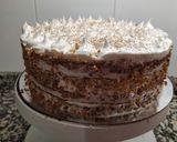 Foto del paso 6 de la receta: Tarta sin gluten de remolacha, nata y merengue
