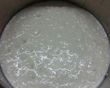 A picture of step 1 of Pakora Kadi.